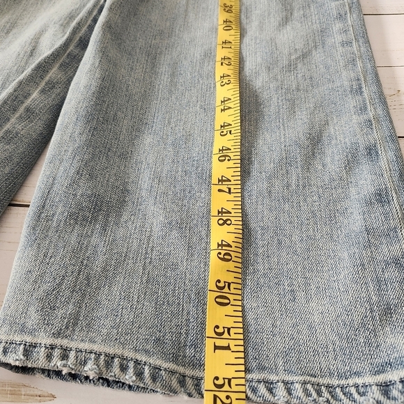 Adriano Goldshmeid Light Blue Distressed Denim Overalls Size XS - Picture 12 of 13